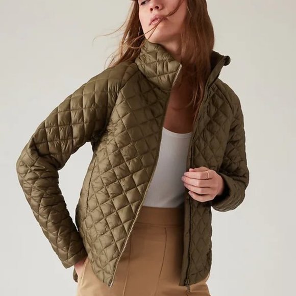 Athleta Jackets & Coats Athleta Whisper Featherless Puffer Jacket